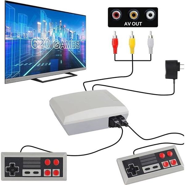 Mini Game Anniversary Edition Entertainment System with 620 Built-in Classic Games