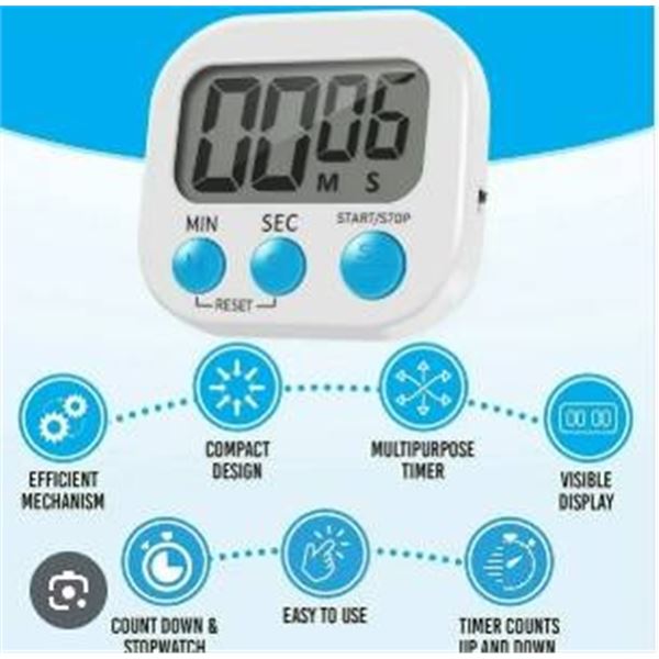 Kitchen Timer JS-118 With Integrated Electronic Calculator