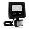 Image 1 : 10W LEDACOC Motion Sensor Floodlight With Warm White Light