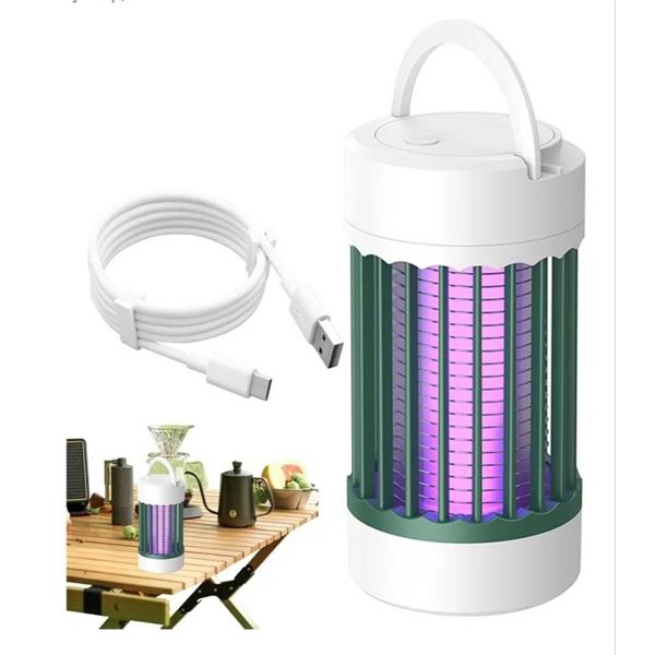 Sonic Electric Fly Trap and Mosquito Lamp with USB Light