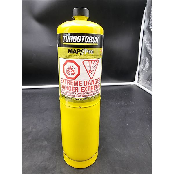 Turbotorch MAP-Pro Gas Cylinder, 14.1 oz (400 g)