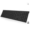 Image 1 : Arteck HW192 Wireless Rechargeable Keyboard