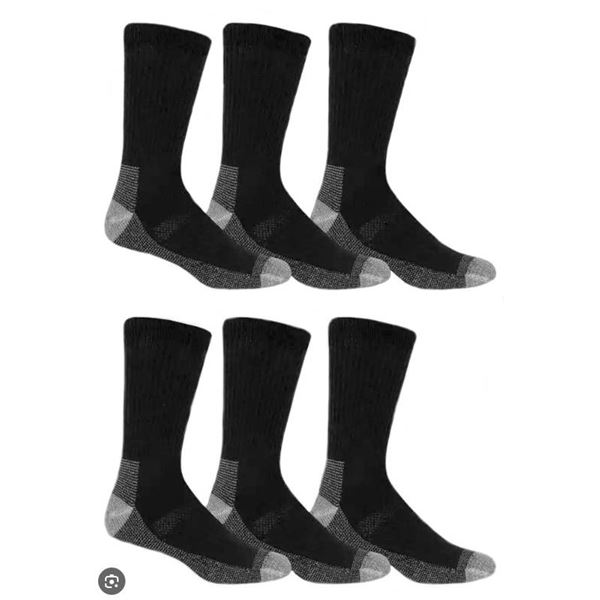 Fruit of the Loom Dual Defense Socks, 12-Pack, Size 6-12