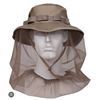 Image 1 : Rothco Style 5583 Khaki Hat with Mesh Netting, Size 7-3/4