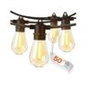 Image 1 : Addon 50FT LED Outdoor String Lights With Edison Shatterproof Bulbs