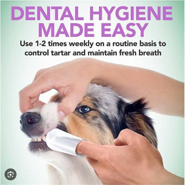 Vet’s Best Clean Teeth Finger Pads, 50 Finger Pads