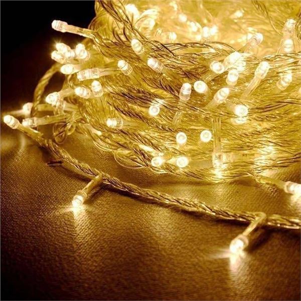 Lot of 2 – FULLBELL Christmas Lights, Fairy Lights Outdoor 66Ft 200 LED, Warm white