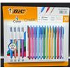 Image 1 : Bic Cristal Ballpoint Pen Multi-Color Set, 30-Count
