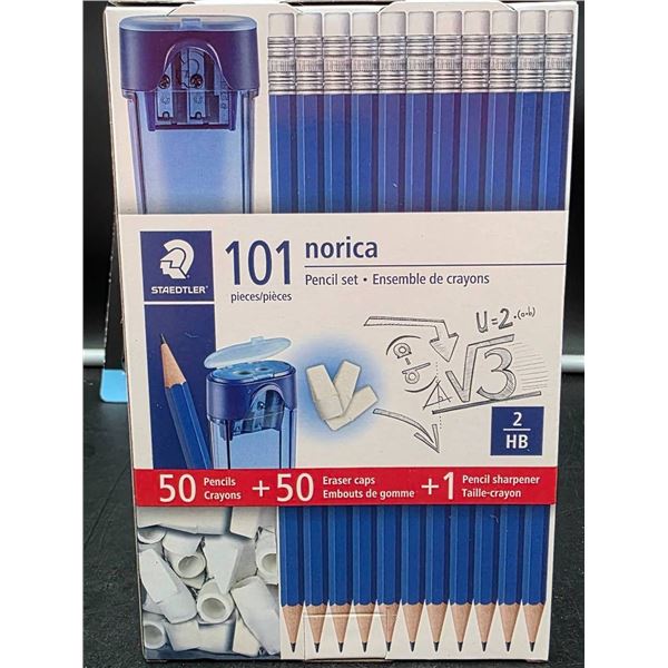 Staedtler Norica 101 Piece 2HB Pencil Set
