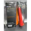 Image 3 : Lot of 2 Fenix AOT-M Red Traffic Wand for Flashlights