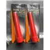Image 2 : Lot of 2 Fenix AOT-M Red Traffic Wand for Flashlights