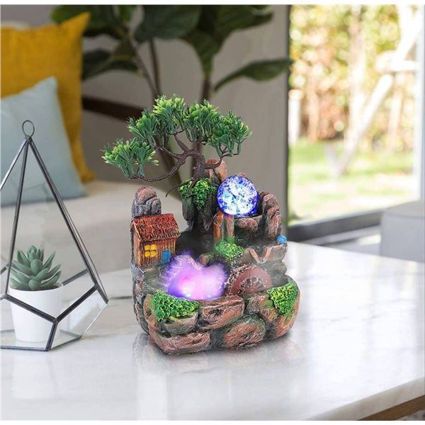 Surprizon Tabletop Indoor Water Fountain Model B09C2818MK