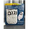 Image 2 : Kirkland Signature Small Golf Gloves 4-Pack with Cabretta Leather