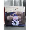 Image 2 : Christmas Characters With LED Lights, Snowman Design Display