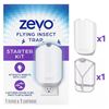 Image 1 : Zevo Flying Insect Trap Starter Kit with 1 Trap and 1 Cartridge