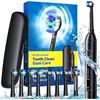 Image 1 : Rotating Electric Toothbrush with Smart Timer, Model GEHP207AB-PT
