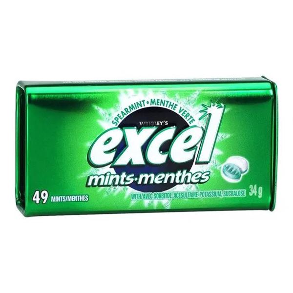 Excel Mints – Spearmint 8×34 g Packs