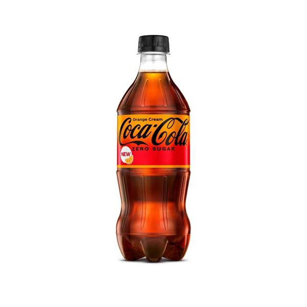 9 Coca-Cola Zero Sugar Orange Vanilla Flavored Cola (500ml Bottles)