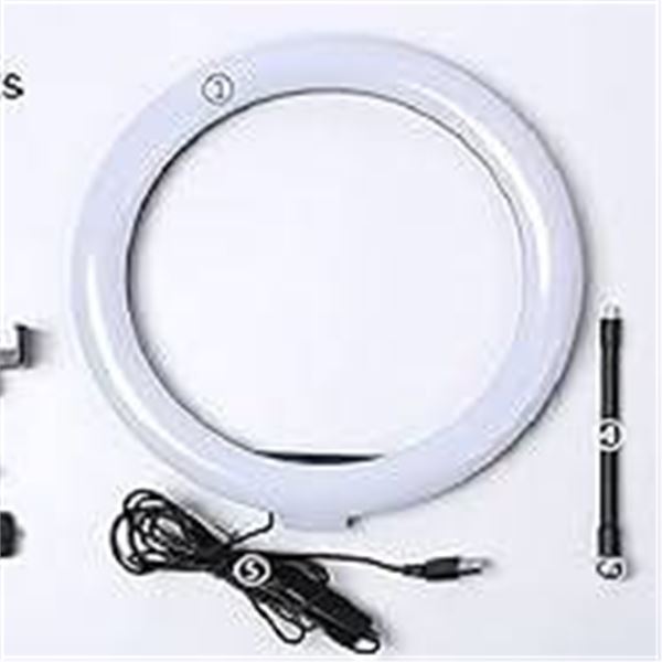 LED Ring Light for Video Conferencing and Streaming, Model X0048P4FVJ