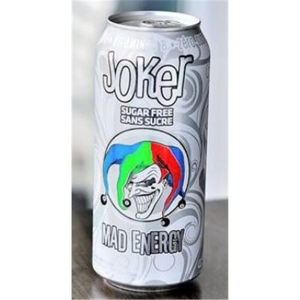 Joker Mad Energy Sugar-Free 473ml Cans, Set of 12