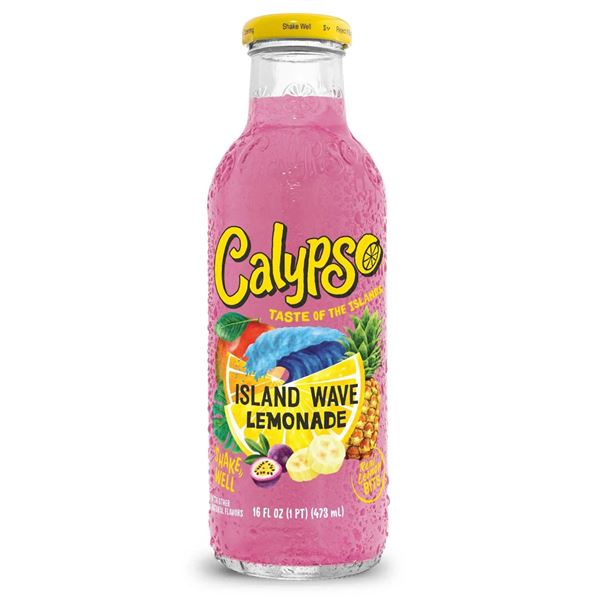 Calypso Island Wave Lemonade 10-Pack, 473ml Bottles