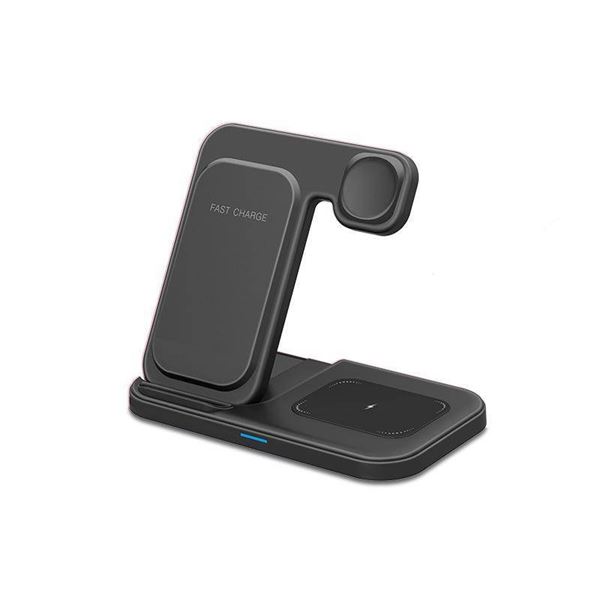 3-In-1 Fast Wireless Charger, Model X004MUFA2D, 15W Max