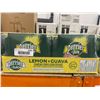 Image 2 : Perrier & Juice Lemon and Guava Sparkling Beverage, 330 mL Cans (4 x 6-Pack)