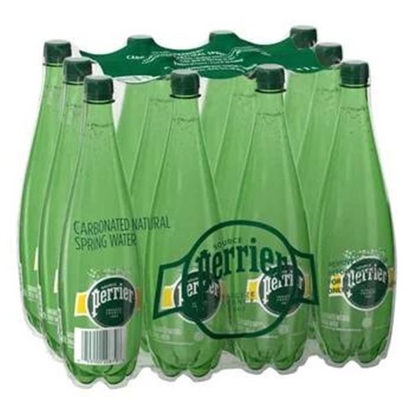 Maison Perrier Lemon Flavored Sparkling Water, 12 x 1L Bottles