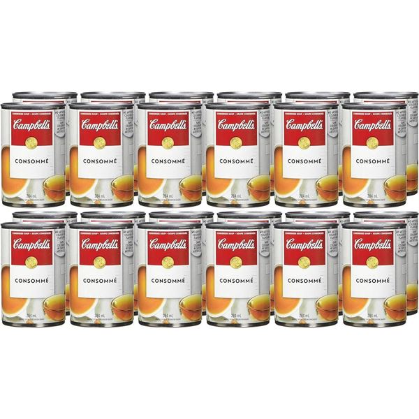 Campbell’s Consomme Soup, 24 x 284 mL Cans