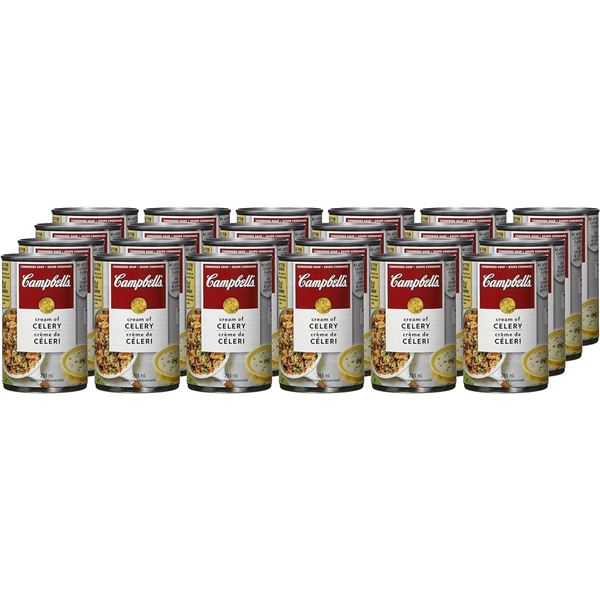 Case of Campbell’s Cream of Celery Soup, 24 x 284 mL