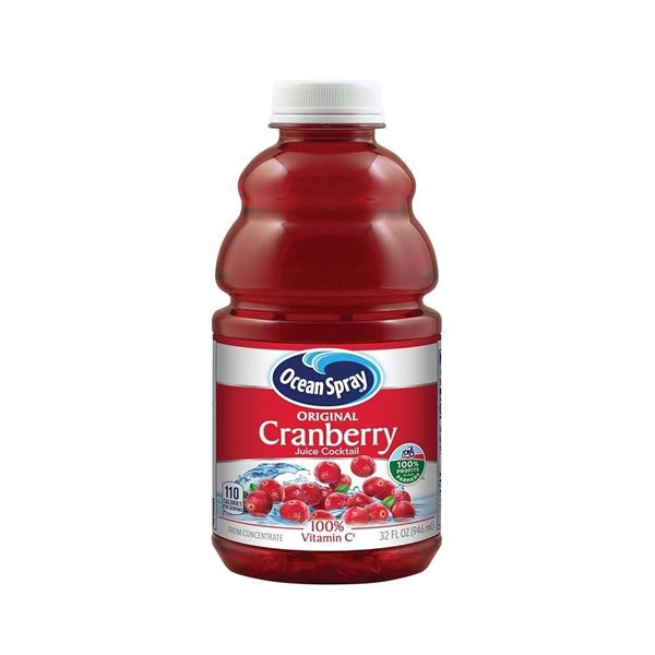 Ocean Spray Cranberry Juice 12-Pack, 32 fl oz Each