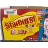 Image 1 : Starburst Fruit Chews, 24 Pack of 92g Each, Tear N’ Share Size
