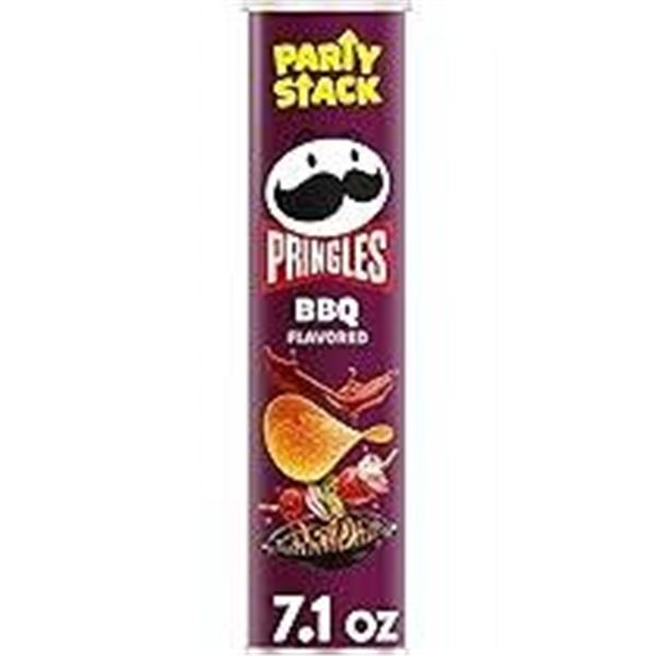 14 Pringles Party Stack BBQ Flavor Tubes, 203g Each