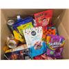 Image 1 : Snack Items Including Candy, Beverages, and Treats
