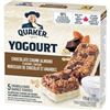 Image 1 : Quaker Yogourt Granola Bars Chocolate Chunk Almond Flavor, 12 x 175 g