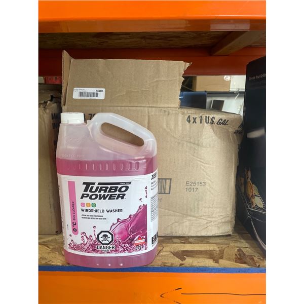 Turbo Power Windshield Washer Fluid 4 x 3.78L