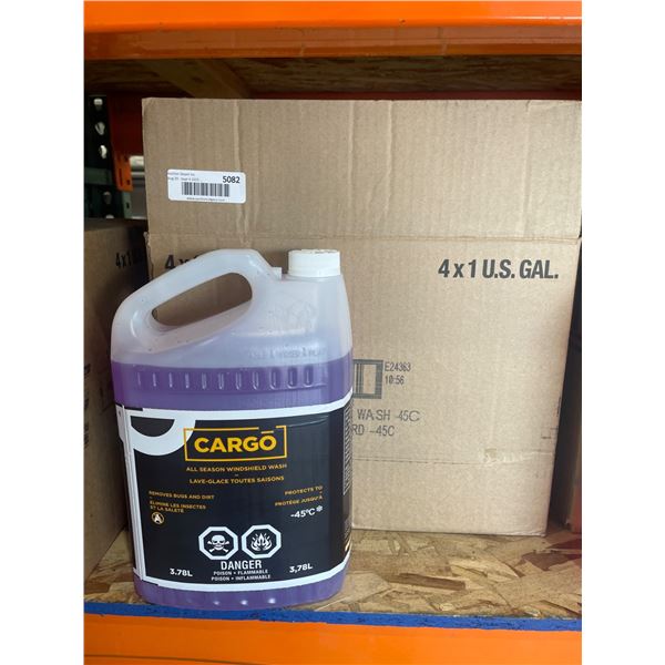 Cargo All-Season Windshield Washer Fluid -45°C,4 x 3.78 L