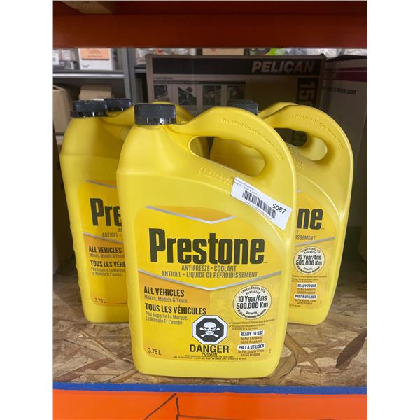 Prestone Antifreeze Coolant 5 x 3.78L