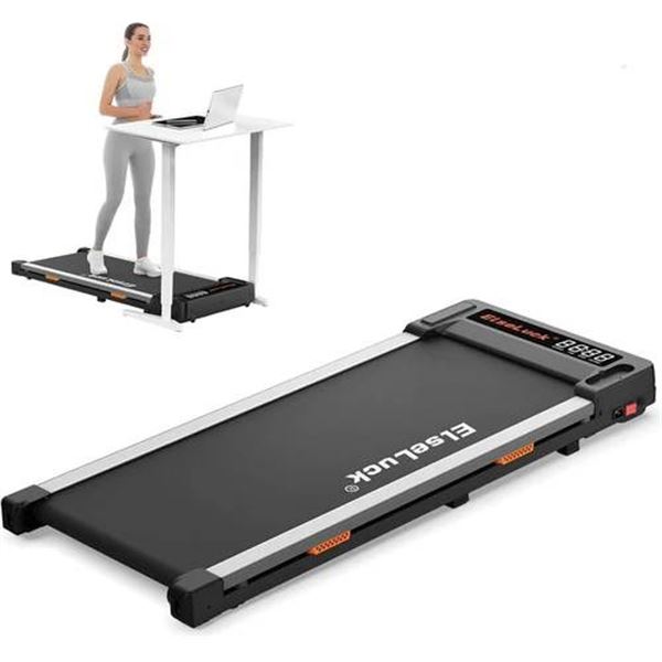 Elseluck Walking Pad Treadmill Black