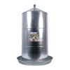 Image 1 : AM-Tuff 8 Gallon Poultry & Game Bird Waterer, Galvanized Metal Construction
