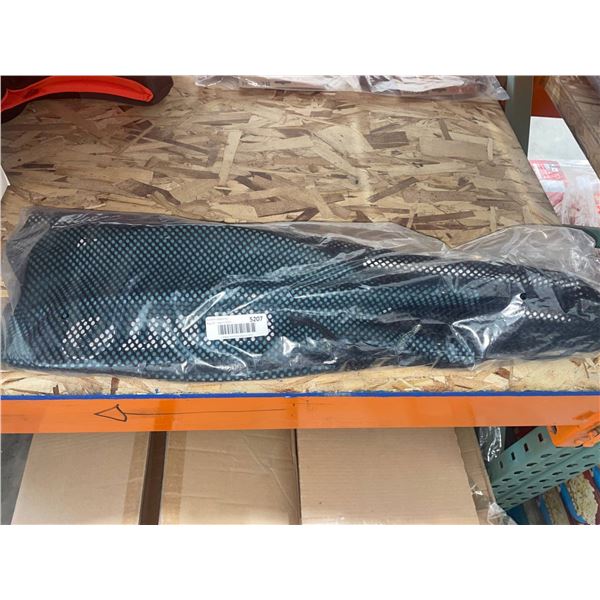 Black Carbon Pattern Cushion Pad Protector for Motorcycle Seat