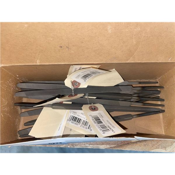 Precision Hand Files with Tags and Barcode Labels