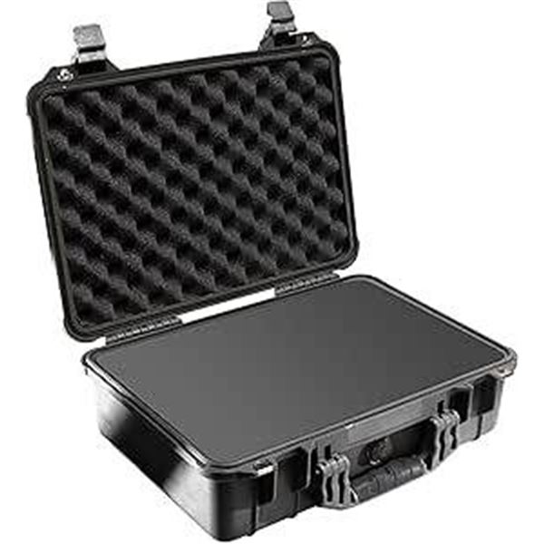 Pelican 1500 Case with Pick N Pluck Foam – Black