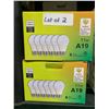 Image 2 : 2 Suchot A19 11W 6-Pack Non-Dimmable LED Bulbs