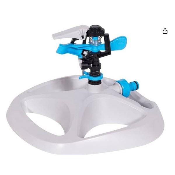 PRO Flow Impact Sprinkler with Adjustable Watering Area, 3980 Square Feet Coverage
