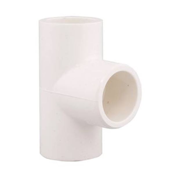 5 IPEX 635775 1/2 PVC Tee, White Xirtec PVC
