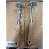 Image 3 : Richard Wooden Handled Stainless Steel Hoe Tools Lot of 12