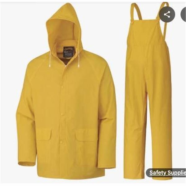 Storm Master Yellow PVC Jacket – Size XXXL