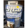 Image 2 : Sico Kitchen And Bathroom Acrylic Interior Latex Paint 3.5 L