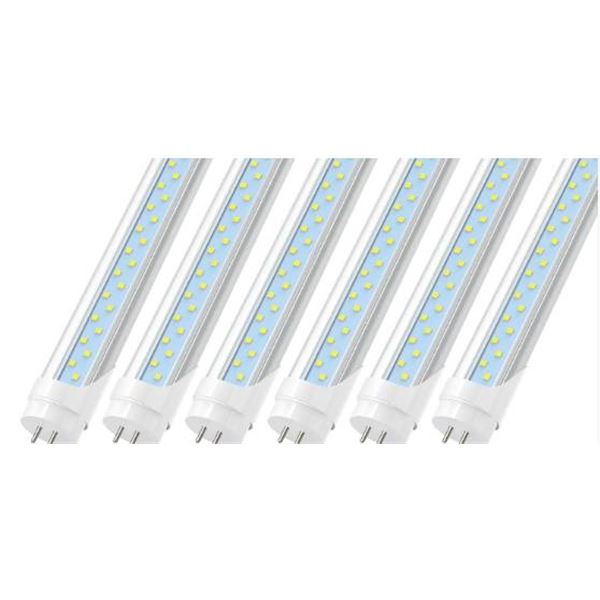 Lot of 2 Jesled T8 LED Tube Light Fluorescent Replacement Bulb each containing 6 tube lights